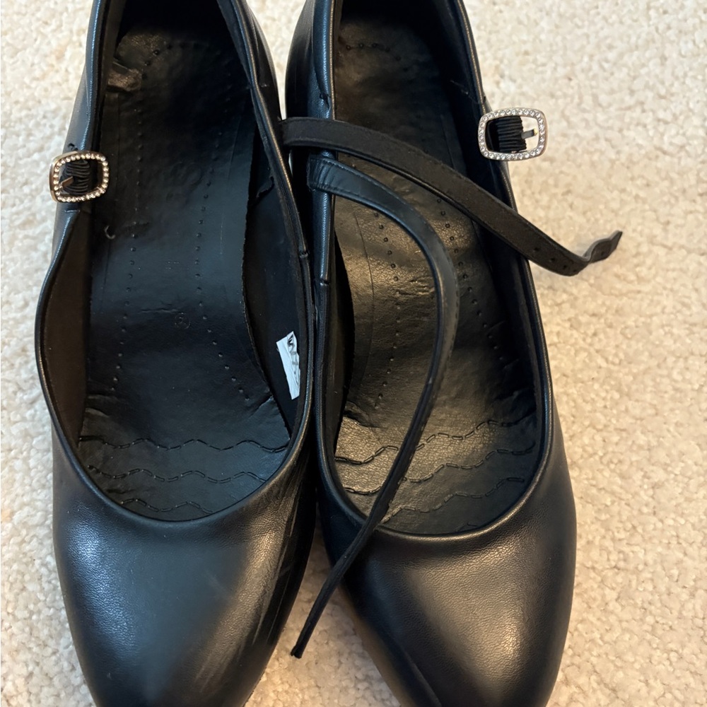 Character shoes, black, 7.5